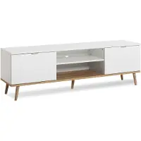 GuenstigEinrichten Tv-meubel 2 deuren 2 open vakken l160 cm copenhague