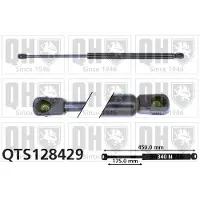 Quinton Hazell QTS128429 Gasveer achterklep