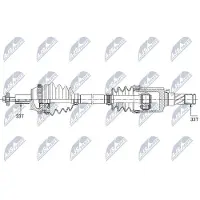 NTY NPW-ME-120 Aandrijfas