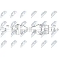 NTY NPW-CH-068 Aandrijfas