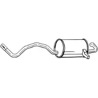 Bosal 279-569 Einddemper