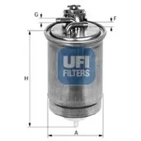 Ufi 24.404.00 Brandstoffilter