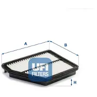 Ufi 27.991.00 Luchtfilter