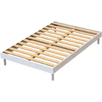 Emob Bedframe Tibor 12 latten 160x200 - wit