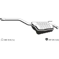 ERNST 363105 Einddemper