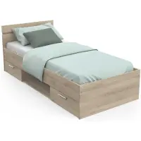 CBA Meubl Kinderbed 1-persoons Michigan 90x200 Kronberg Oak