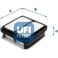 Ufi 30.A66.00 Luchtfilter