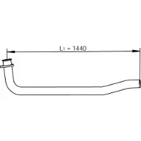 DINEX 47161 Voorpijp