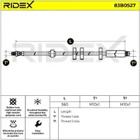 RIDEX 83B0527 Remslang