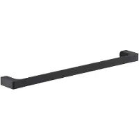 Gedy Pirenei handdoekhouder 60cm mat zwart