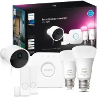 Philips Hue Secure Starterkit - White and Color - E27