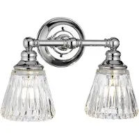 Quintiesse LED Badkamerarmatuur Keynes | 3W 3000K 300Lm 830 | IP44 | Dimbaar | Polished Chrome