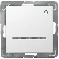 Ospel , type ŁP-6YS/m/00, wit, IP20, 250 V, 10 A, 71 mm, 40 mm