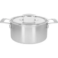 Demeyere Soeppan Industry 5 Met Deksel 24 cm