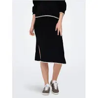 ONLY Maternity Rok 'OLMChick' beige / zwart