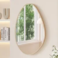 Rousseau Organische spiegel Romi | 50 x 80 cm | Old Oak-design