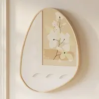 Rousseau Organische spiegel Roza | 60 x 80 cm | Old Oak-design