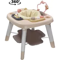 Tryco Activiteitentafel 3-in-1 Zebra Pink/Beige
