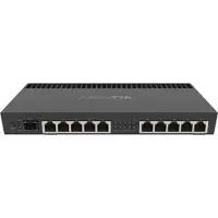 Mikrotik RB4011IGS+RM bedrade router Gigabit Ethernet Zwart