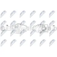NTY NPW-CT-117 Aandrijfas