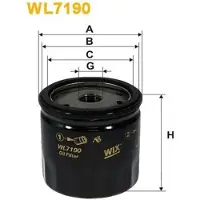 WIX FILTERS WL7190 Oliefilter