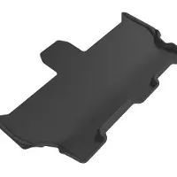 3D MAXpider 2017-2020 Chrysler Pacifica/Voyager Kagu 3rd Row Floormats - Black - L1CY00531509