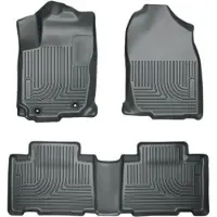 Husky Liners 2013 Honda Accord WeatherBeater Tan Front & 2nd Seat Floor Liners (4-Door Sedan Only)