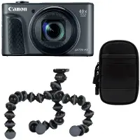 Canon PowerShot SX740HS Lite Travel Kit Zwart
