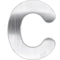 HDD pro Huisletter Plat C Inox Plus