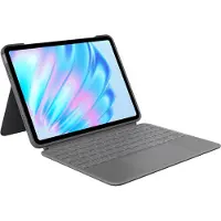 Logitech Combo Touch Apple iPad Air 11" (2026/2025/2024) Toetsenbord Hoes QWERTY Grijs