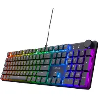 Trust GXT 866 Torix Mechanisch Gaming Toetsenbord Qwerty Zwart