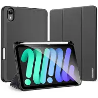 DUX Domo Bookcase voor de Apple iPad Mini 7 (2024) / iPad Mini 6 (2021) - Zwart