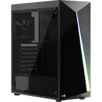 Aerocool ACCM-PV14012.11 Geh Midi Shard Black RGB MicroATX/ATX/Mini-ITX o.N