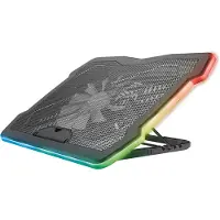 Trust Computer Products GXT 1126 Aura Koelstandaard met meerkleurige verlichting voor laptops