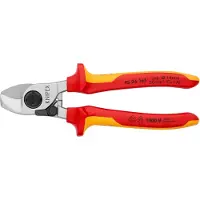 Knipex 95 26 165 Kabelschaar Geschikt voor (striptechniek) Aluminium- en koperkabel, een- en meerdraads 15 mm 50 mm² 0