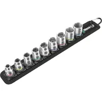 Wera Belt B 4 05003973001 Dopsleutelinzetset Metrisch 3/8 (10 mm) 9-delig