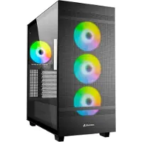 Sharkoon PC Behuizing - - Rebel C50 - Zwart - RGB - ATX