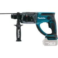 Makita DHR202ZJ 18V Li-Ion Accu SDS-plus Combihamer Body In Mbox - 2J - Boorhamer Combi - Voor Het Boren Van Gaten Van 4 Tot 12 Mm