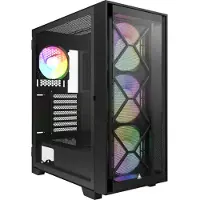 Montech PC-behuizing - - AIR 1000 Premium - Midi-Tower - Gehard glas - Moderne uitstraling