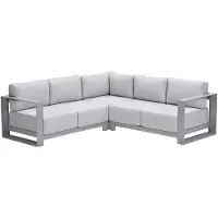 Garden Impressions Malakka loungebank 3-delig - taupe