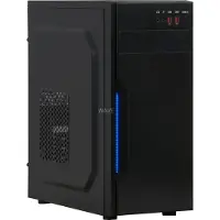 Inter-Tech B-42 Midi-tower PC-behuizing Zwart