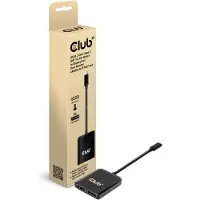 Club 3D CSV-1555 USB-C / DisplayPort Adapter Zwart 1.5 m