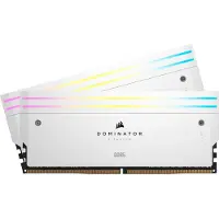 Corsair Dominator Titanium Wit 48 GB (2x24 GB) DDR5-7200 XMP-geheugen, CL36, 1,4V