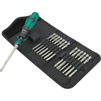 Wera 05051066001 15-delig Kraftform Kompakt 838 RA-R M Imperial Set 1 Schroevendraaierset