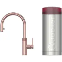 Quooker Flex round rose koper met Combi reservoir
