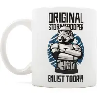 Thumbs Up Original Stormtrooper Mok / Beker Enlist Today White Cups & Mok / Bekers