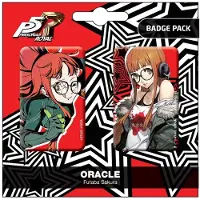 POPbuddies Persona 5 Royal - Set van twee speldjes: Oracle / Futaba Sakura