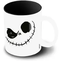 KARACTERMANIA - Disney - Nightmare Before Christmas - Gezicht - Mok in geschenkverpakking - Mokken - koffietassen - Zwart