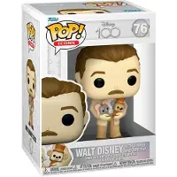 Funko POP! Pop! Disney 100 - Walt Disney and Dumbo & Timothy Plush #76