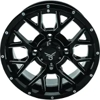 QuadBoss Barbwire 14X7 - 5+2 - 4/110 - Milled